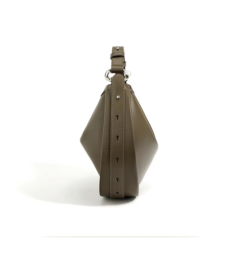 Red shoulder bag