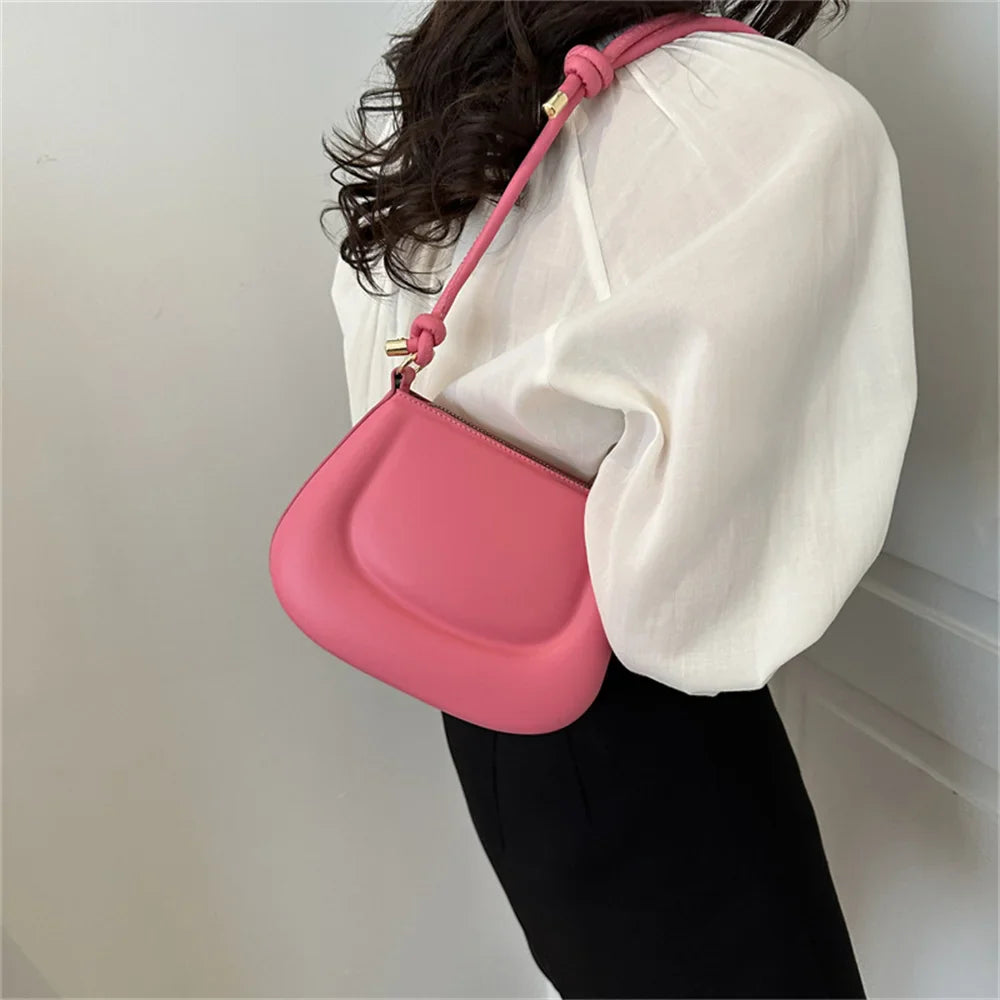 Mini pink shoulder bag