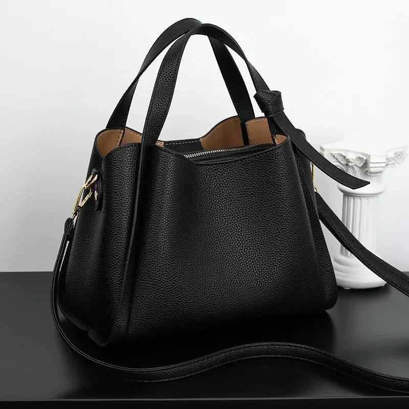 Bucket crossbody bag