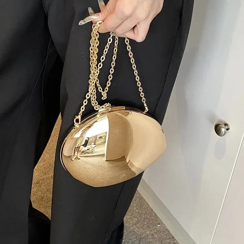 Gold Crossbody Bag