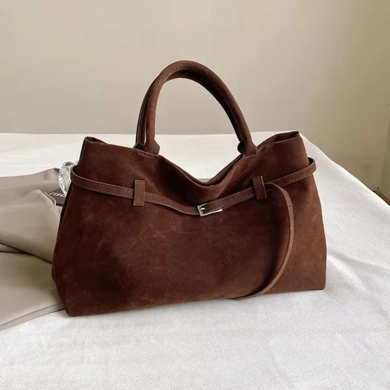 Margaux | Suede Vintage Large Bag