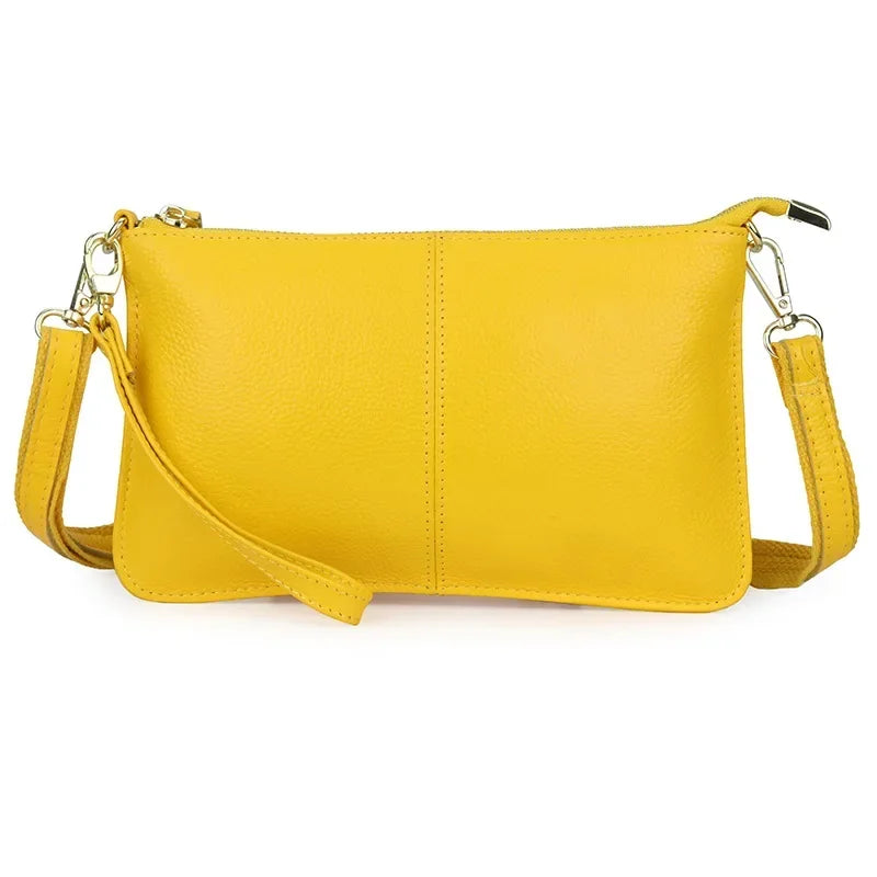 Silver Rectangle Crossbody Bag
