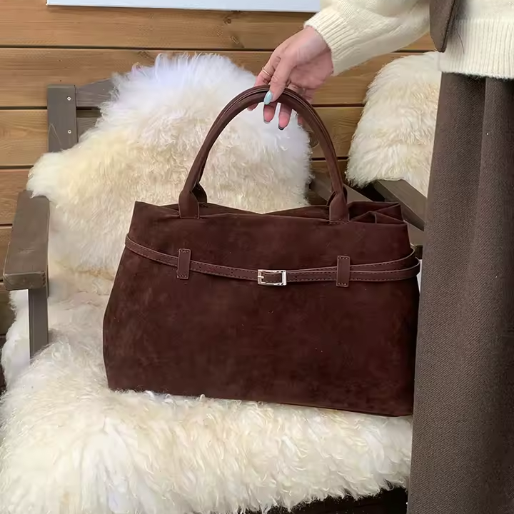 Margaux | Suede Vintage Large Bag