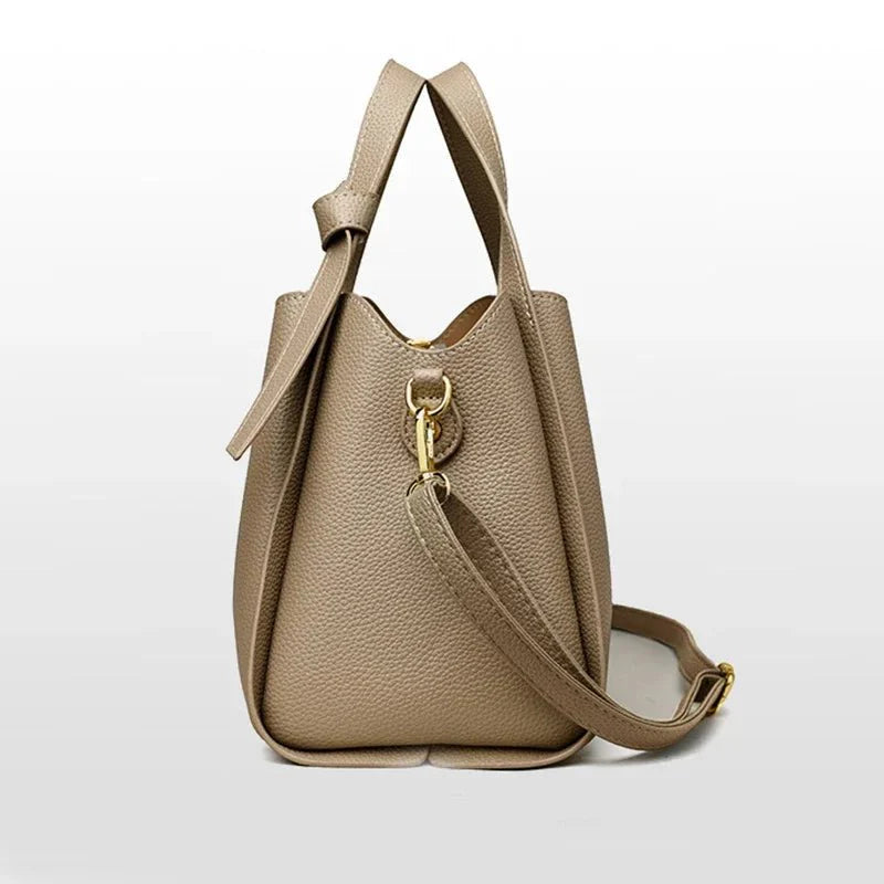 Bucket crossbody bag