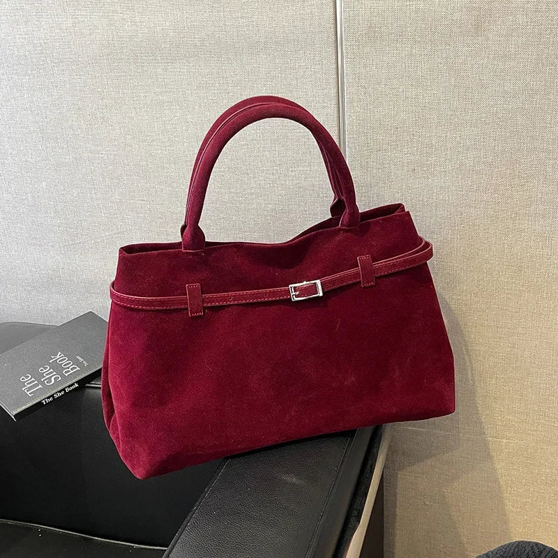 Margaux | Suede Vintage Large Bag