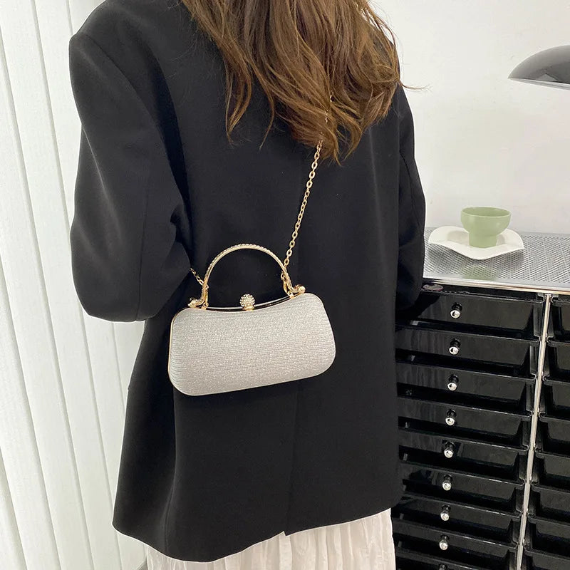 Mini Blue Crossbody Bag