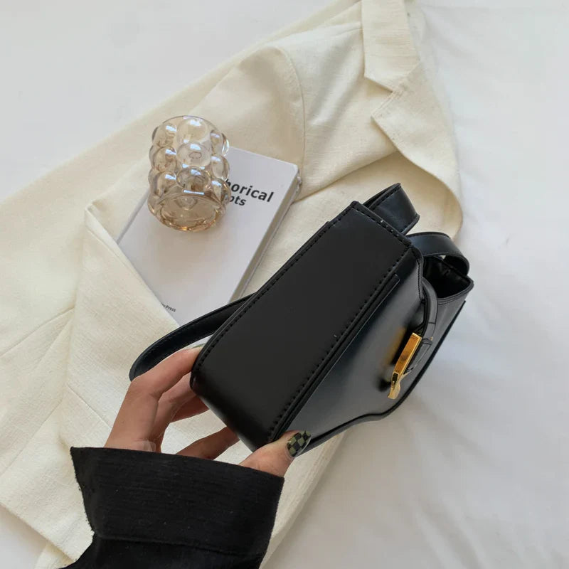 Mini crescent shoulder bag