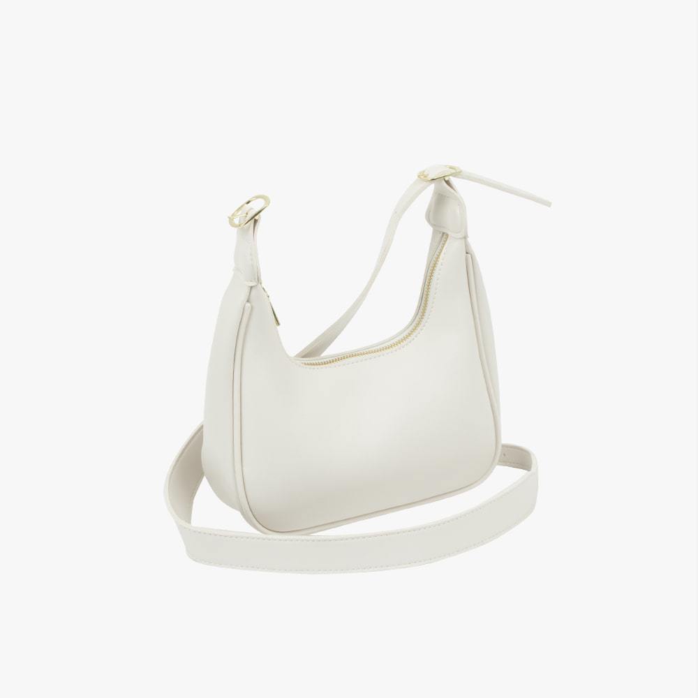 Océane | Crescent Leather Crossbody Bag