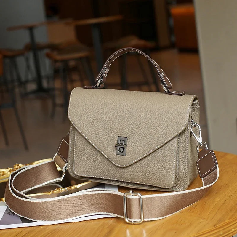 Maéva | Mini Leather Crossbody Bag