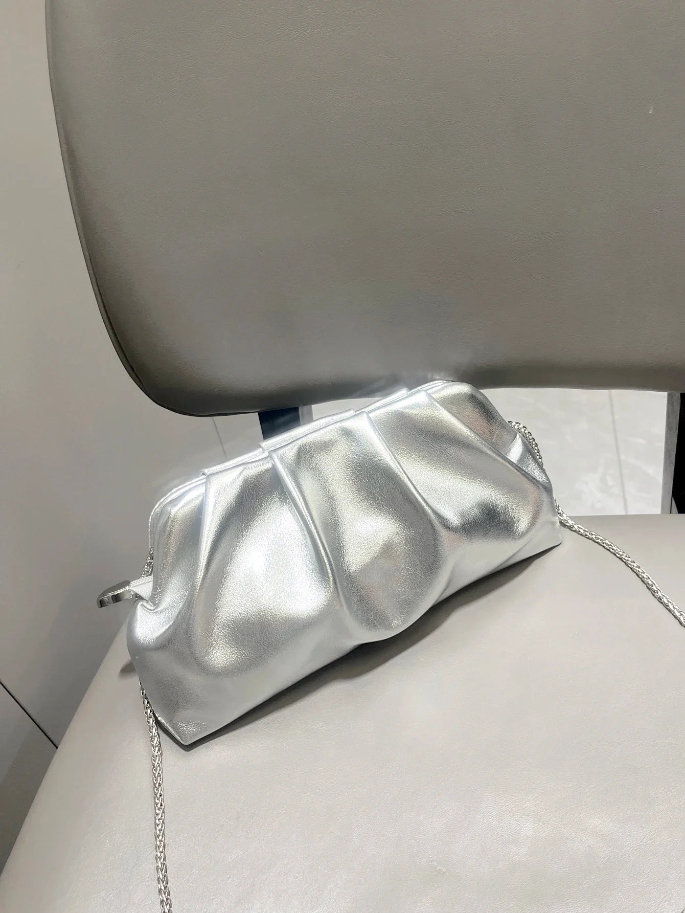 Irène | Mini Gold Crossbody Bag