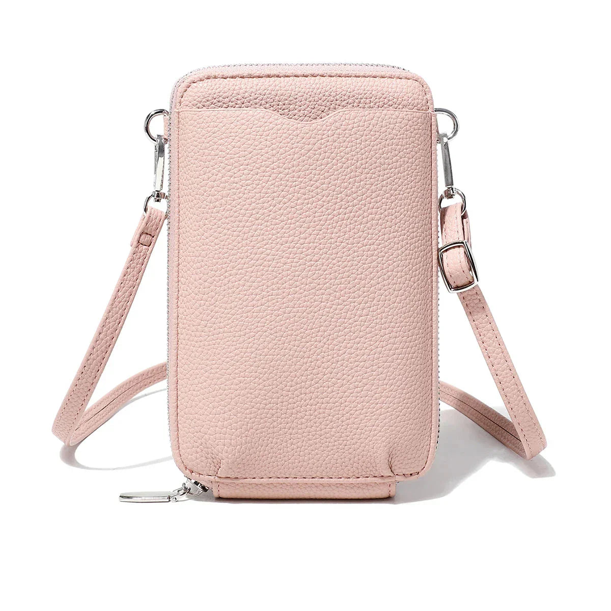 Agnès | Blue Leather Crossbody Bag