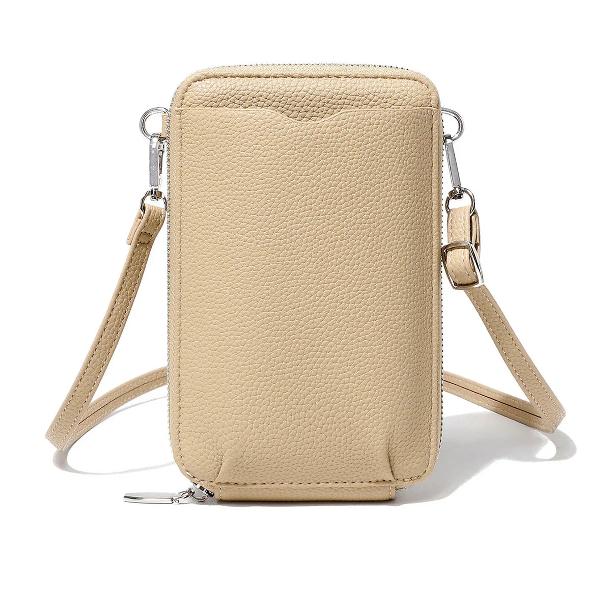 Agnès | Blue Leather Crossbody Bag