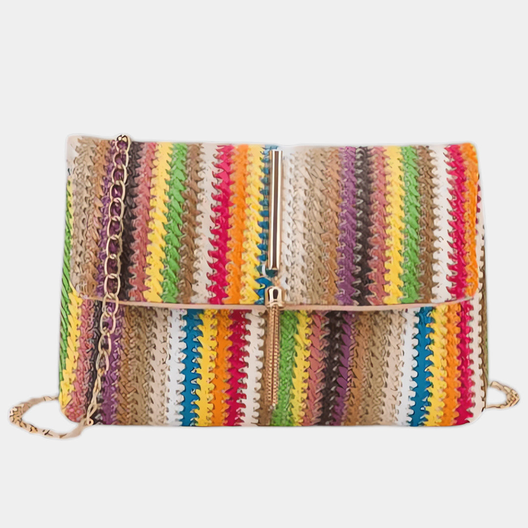 Straw Crossbody Bag
