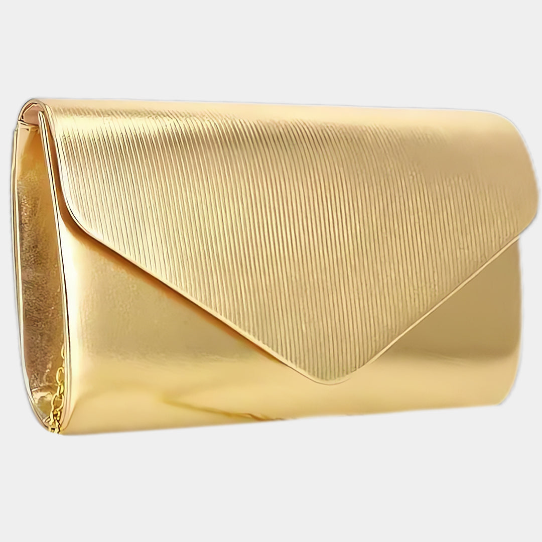 Gold crossbody bag