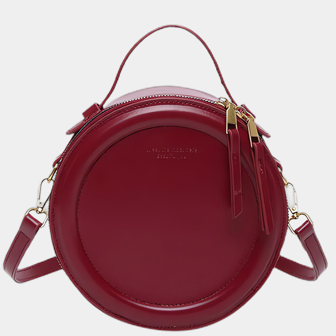 Mini leather crossbody bag