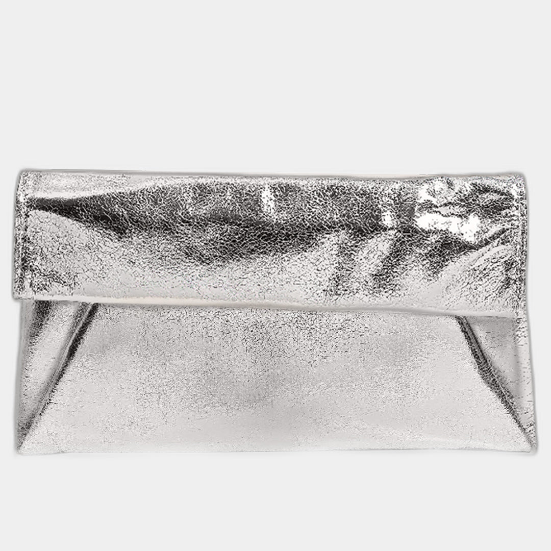 Silver Crossbody Bag