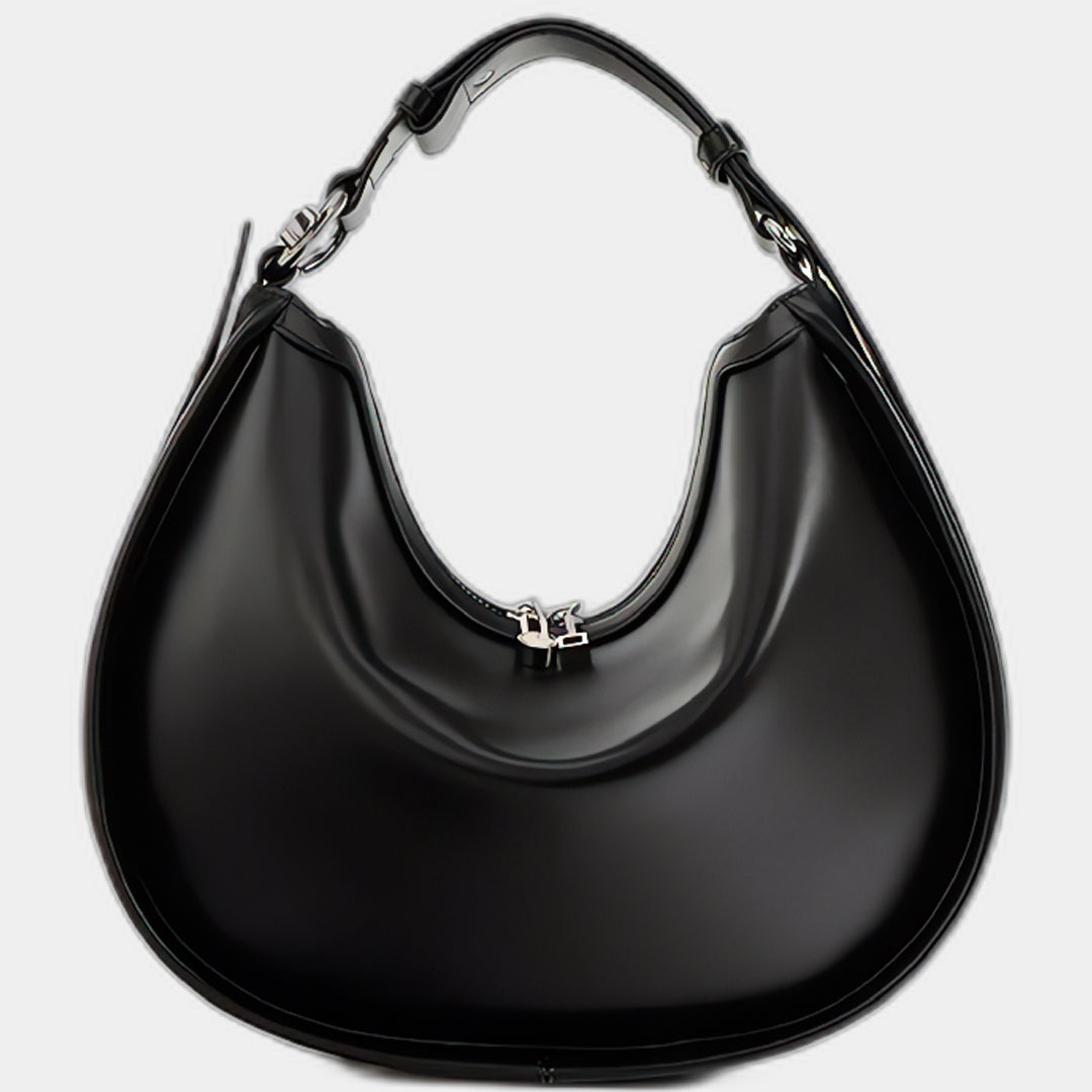 Red shoulder bag