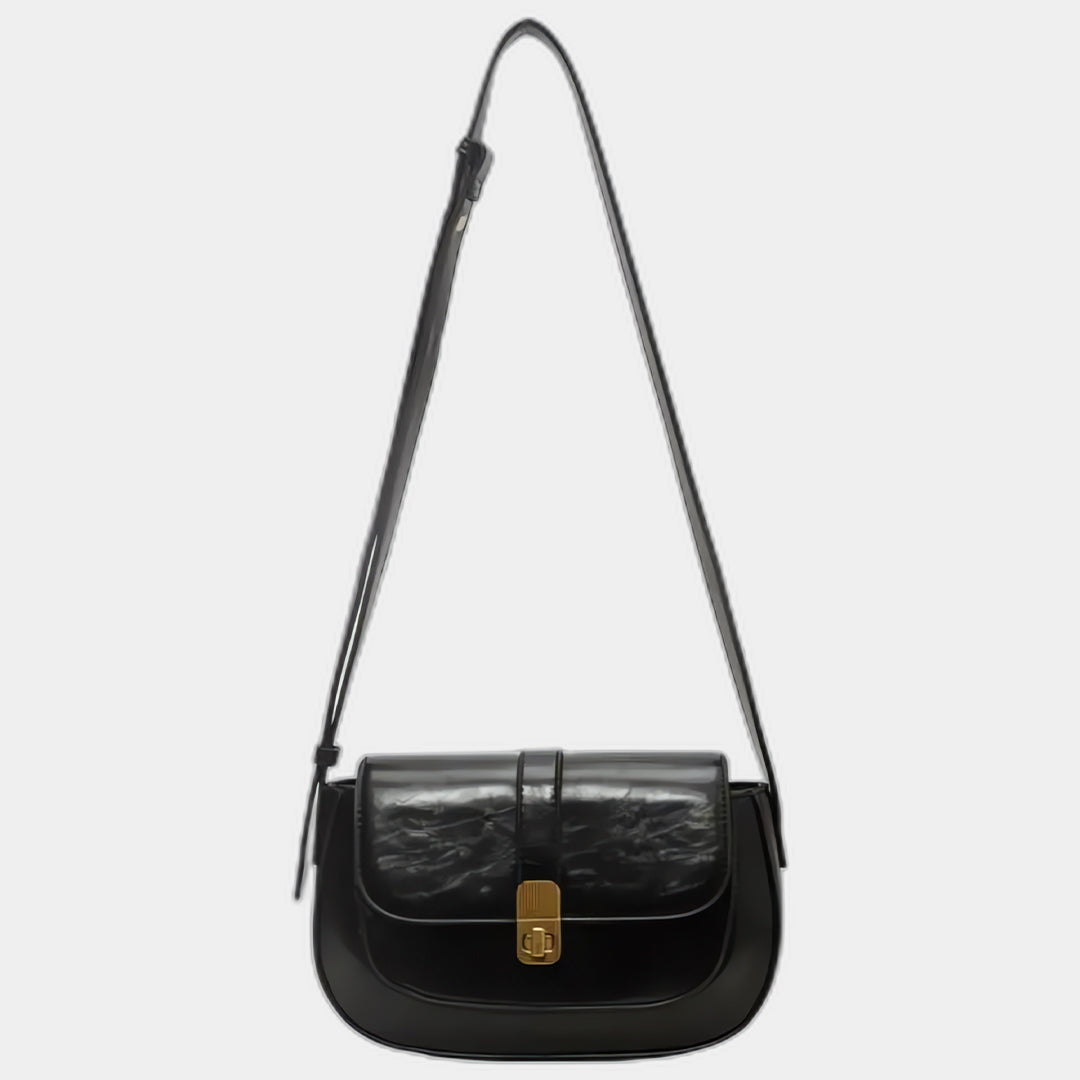 Assia | Vintage Brown Crossbody Bag