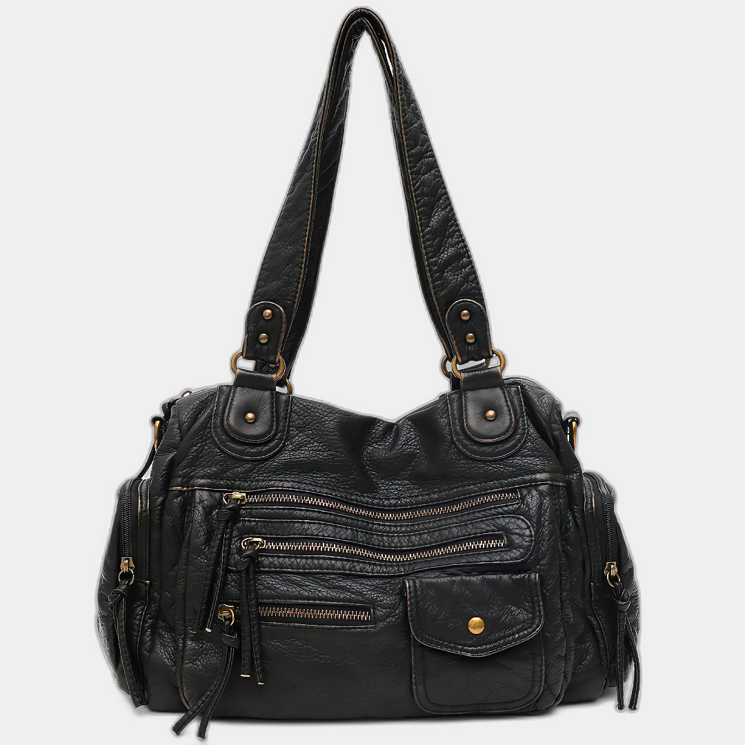 Vintage Brown Crossbody Bag