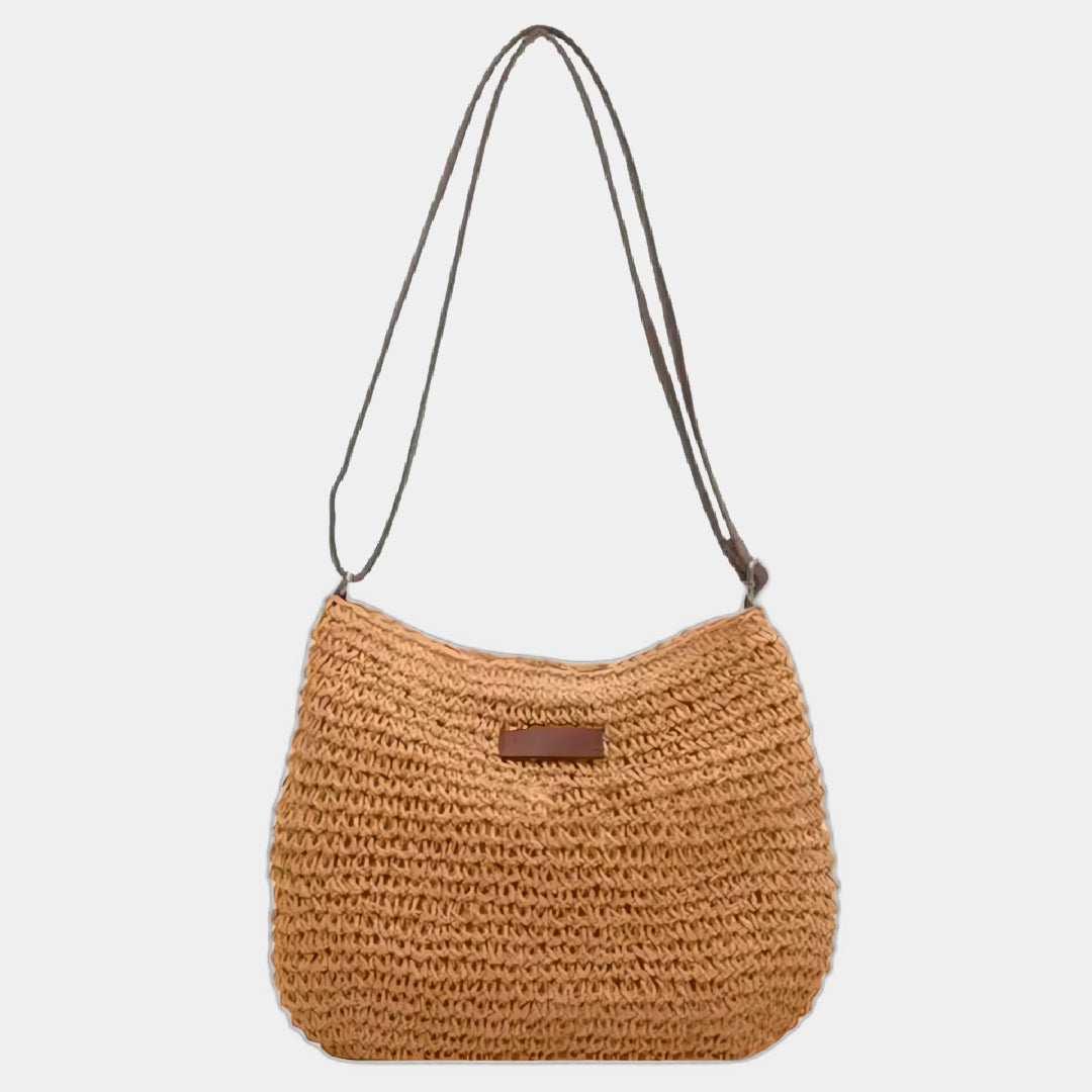 Mini Straw Crossbody Bag