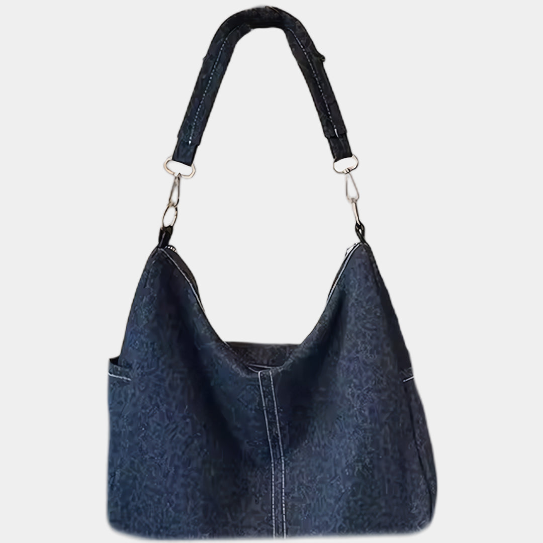 Denim Crossbody Shoulder Bag