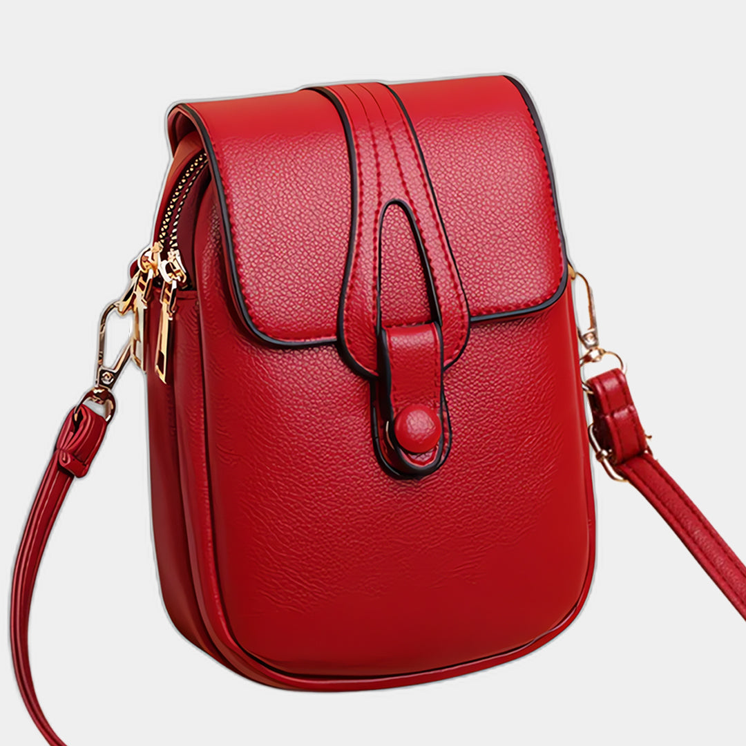 Yamina | Mini Red Crossbody Bag
