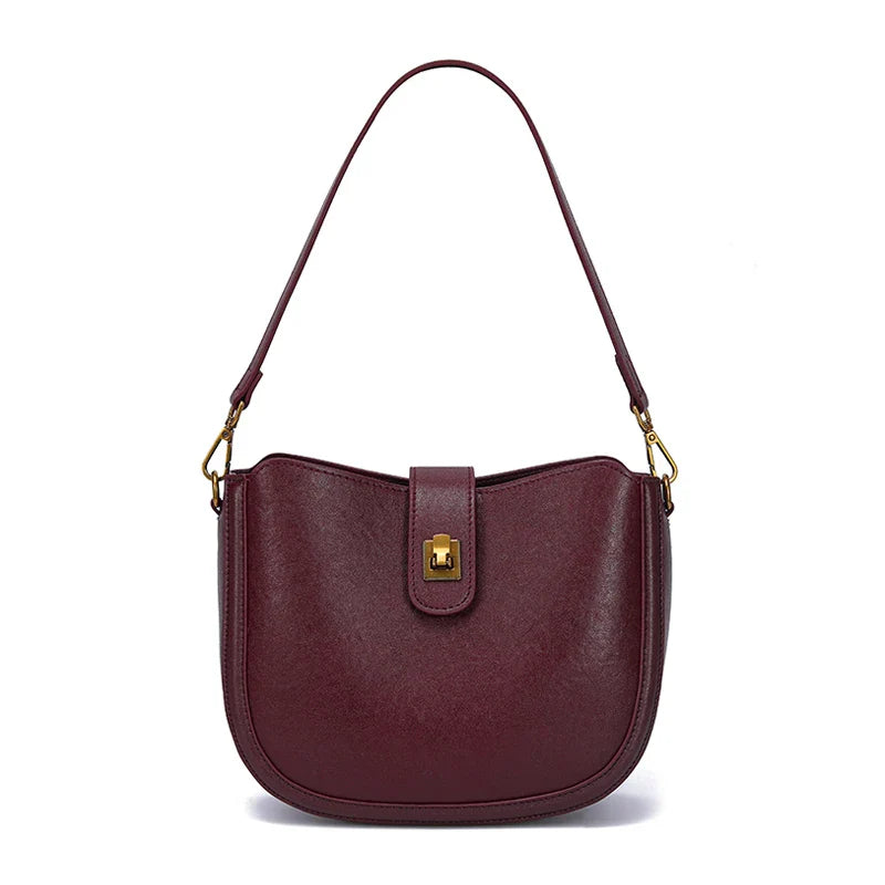 Brown leather Crossbody Bag