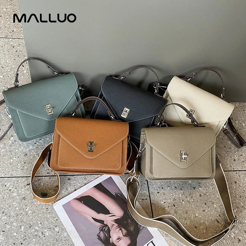 Maéva | Mini Leather Crossbody Bag