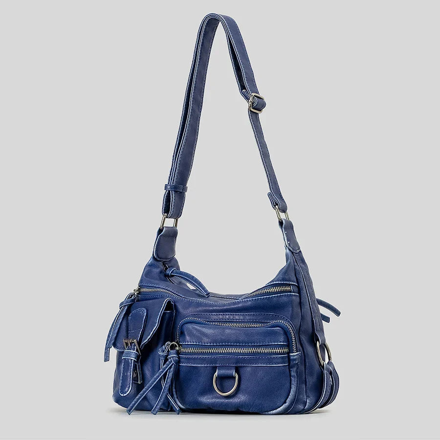 Brown Vintage Crossbody Bag